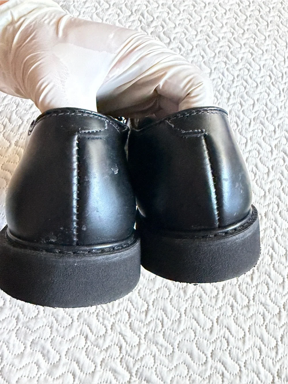 ALTAMA Mil-Spec Oxford Black Leather Size 11 E Made in USA